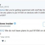 Смартфоны с 512 МБ оперативной памяти не получат обновление до Windows 10 Mobile 2